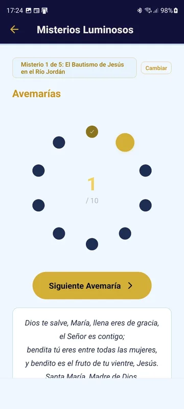 Contador de avemarías